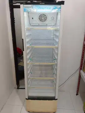 Di jual showcase bekas (polytron)