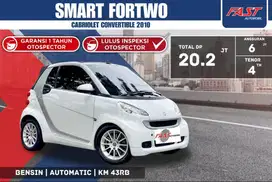 SMART FORTWO 2010 CABRIOLET CONVERTIBLE KM.43RB & PAJAK PANJANG #F1ST