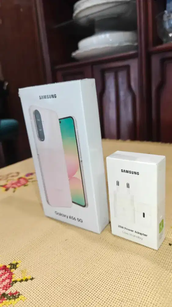 Samsung A56 12/256 Pink BARU Bergaransi Resmi Bkan a55