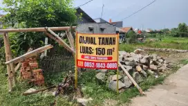 Dijual Tanah Kavling 150m SHM