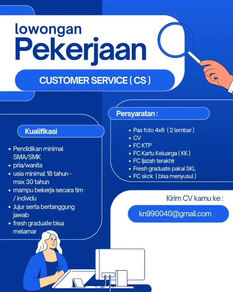 LOWONGAN PEKERJAAN