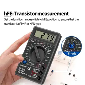 MULTIMETER AVOMETER MULTITESTER DIGITAL DT-830B