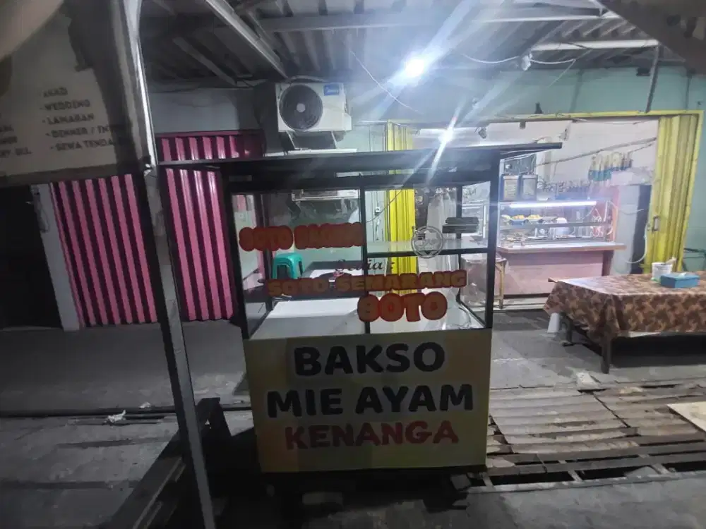 Jual gerobak bakso soto mie ayam