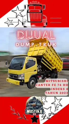 Dump Truk Hino Dutro 136 HD (euro 4) indeks 9 Tahun 2023