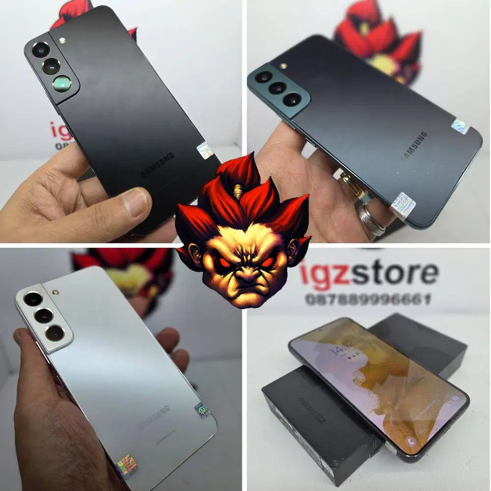Samsung S22 128/256 Resmi SEIN FULLSET NO MINUS