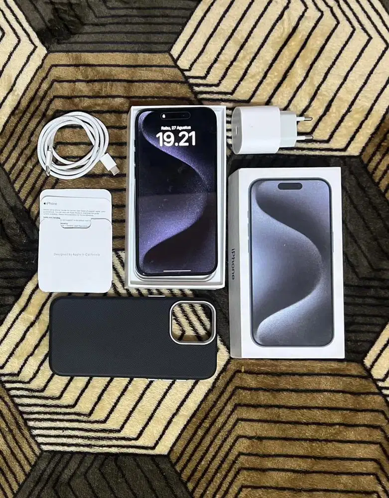 iPhone 15 Promax resmi beacukai ( simlock )