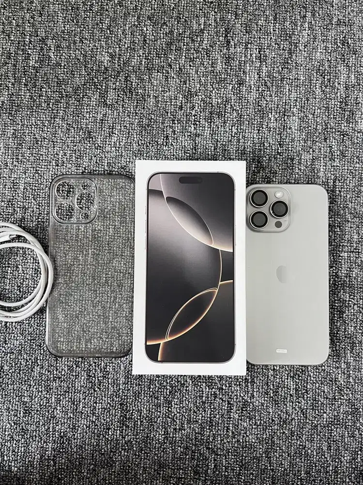 Iphone 16 Pro Max 256gb IBOX BISA TUKAR TAMBAH