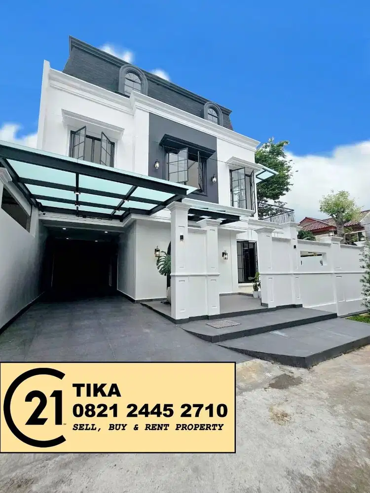 Dijual rumah american classic brand new Bintaro sektor 9 posisi hook