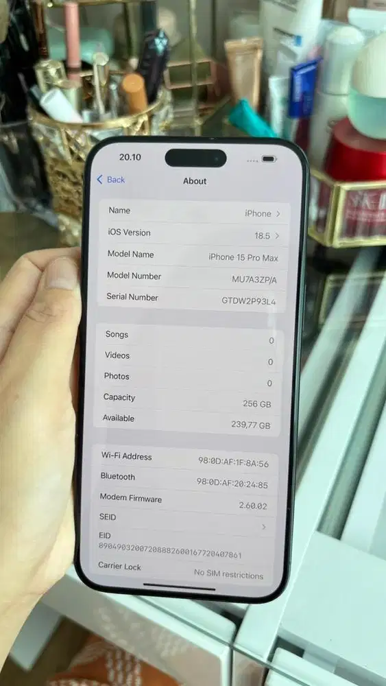 IPHONE 15 promax 256 beacukai