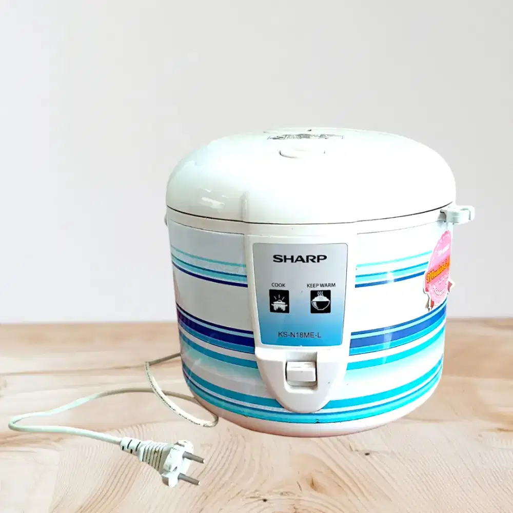 RICE COOKER SHARP KS-N18ME-L 1,8 LITER PRELOVED SEKEN