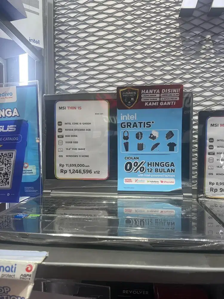 SEGAMPANG ITU CICILAN MSI THIN 15 PAKAI HOMECREDIT