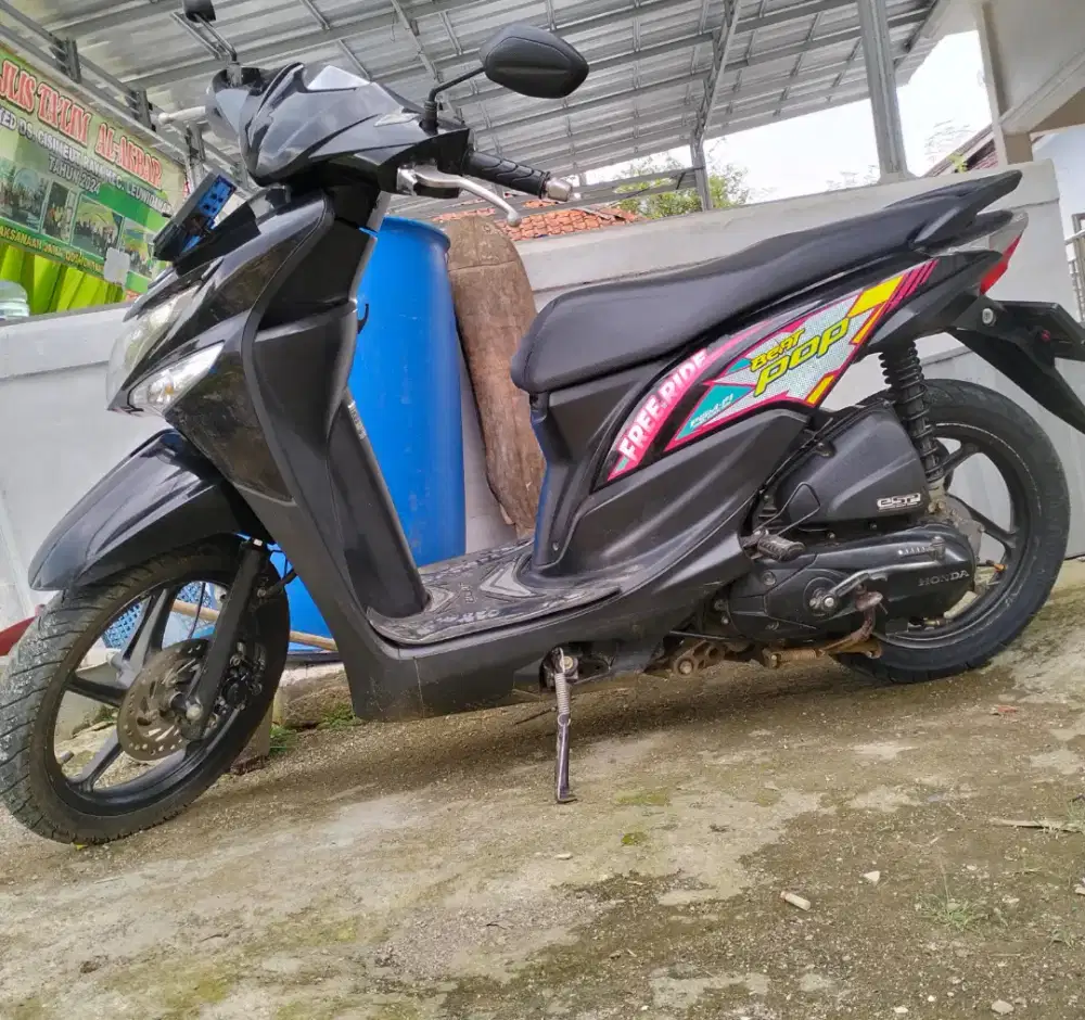 Beat Pop Tangan Pertama, Body Mulus, Mesin alus pajak ON Surat Lengkap
