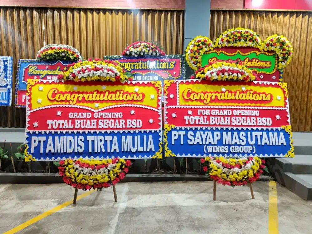 Bunga papan & Fres flowers
