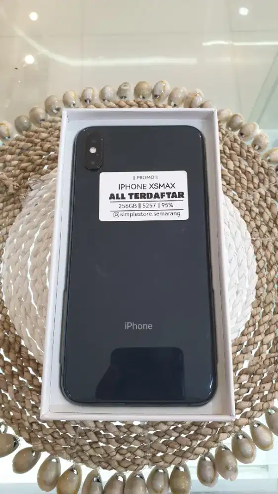 iphone XSMAX 256GB fullset normal no minus menerima jual beli dan TT