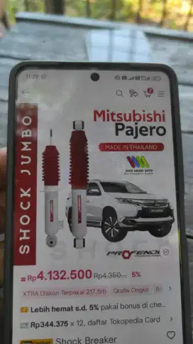 Jumbo series for pajero sport old
