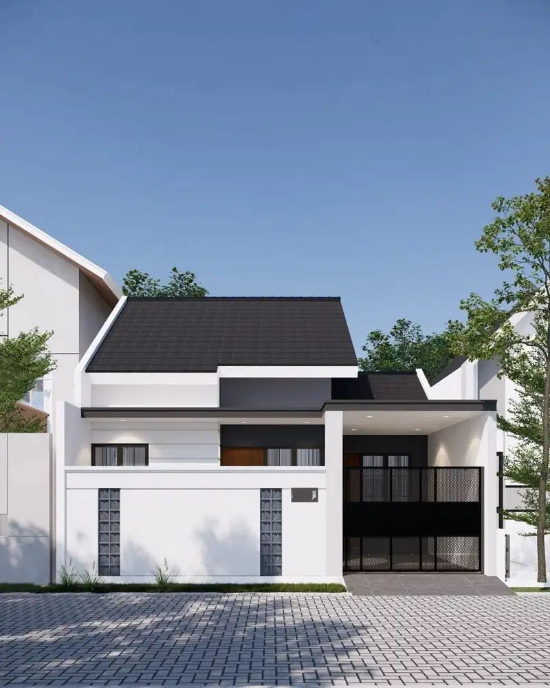 TERMURAH, RUMAH DI PERUM RUNGKUT MAPAN, SUDAH RENOVASI