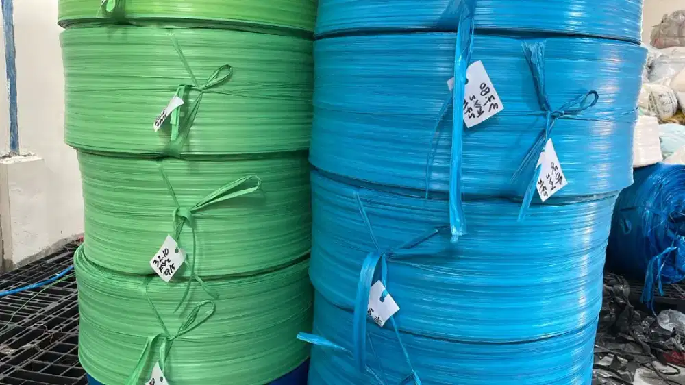 Tali rafia kw1 rol besar warna