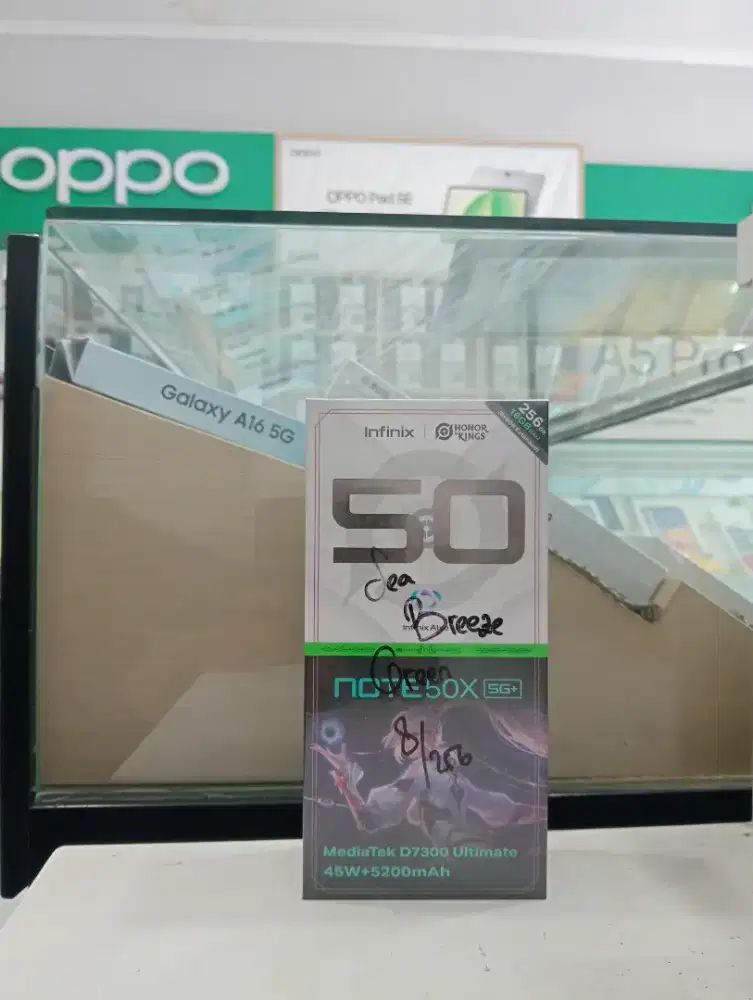 INFINIX NOTE 50X 8/256 NEW MURAH QR GADGET