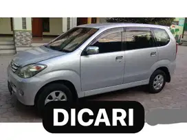 Di Cari Toyota Avanza 2004 Ke Atas Toyota Avanza G 2006