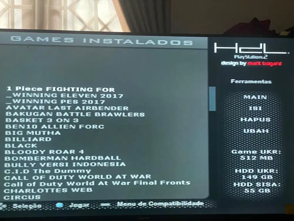 Ps 2 fat matrik 150Gb