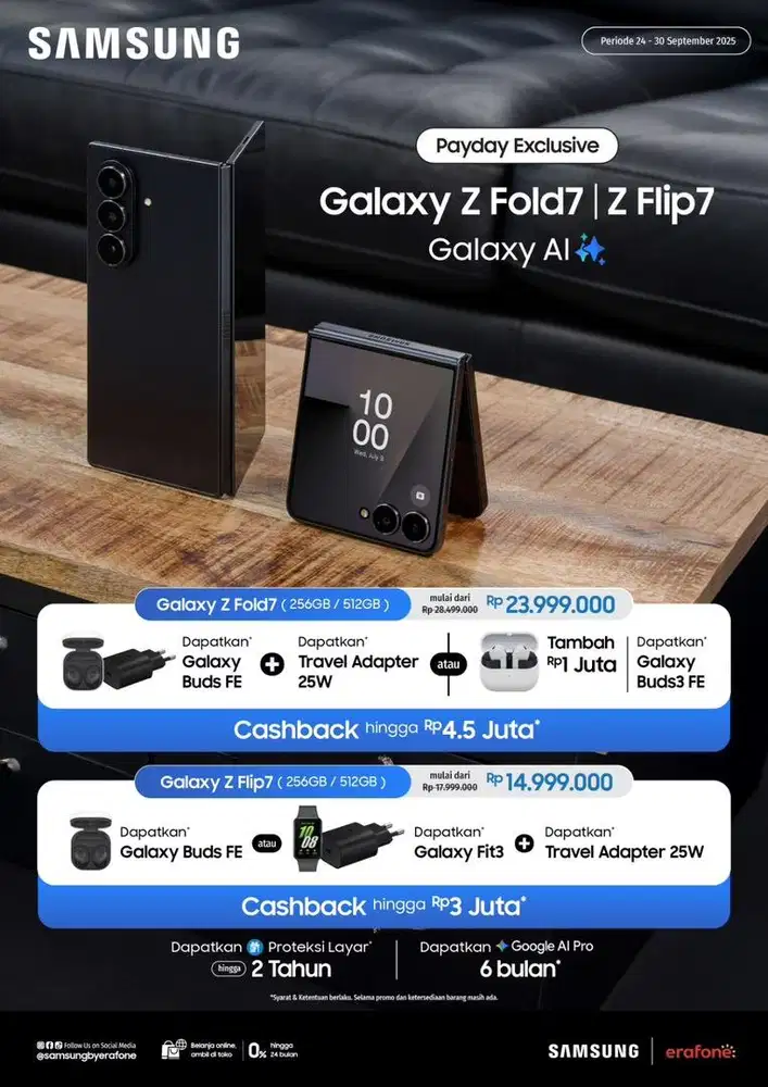 PROMO SAMSUNG GALAXY Z SERIES