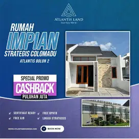 RUMAH 1 LANTAI DI COLOMADU DEKAT KAMPUS UMS