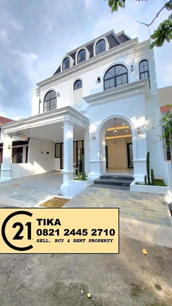 Dijual Murah Rumah Brand New American Classic cluster Kasuari Bintaro