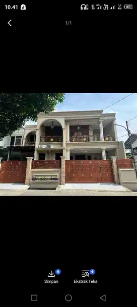 Rumah Sultan mewah megah strategis langsung ke jalan utama
