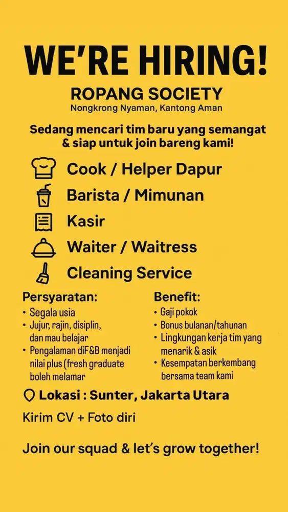 Loker di cafe ropang