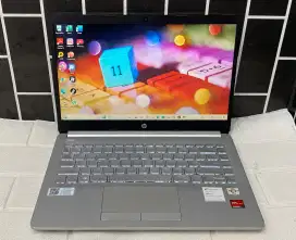 Laptop hp 14s-dk1xxx prosesor AMD Athlon Gold/Ram 4GB/SSD 512GB