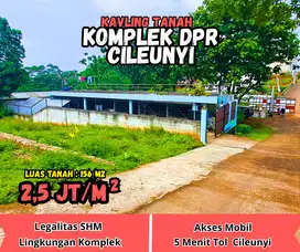 KAVLING TANAH MURAH CILEUNYI DALAM KOMPLEK DPR SIAP BANGUN
