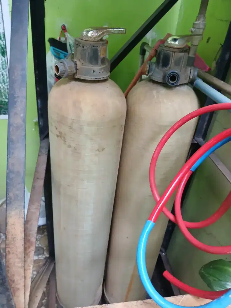 Filter air bekas lengkap media filter siap pakai