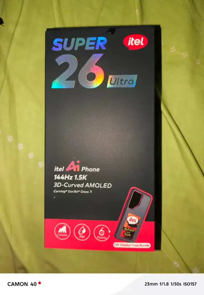 Itel super 26 ultra 8/256 new garansi resmi