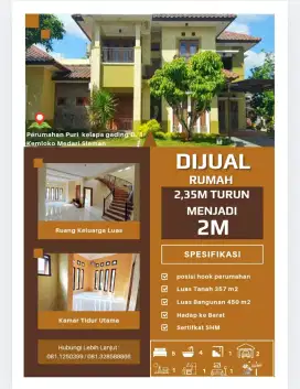 Rumah posisi hook dalam perumahan