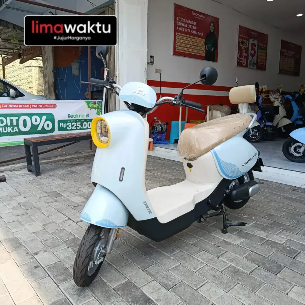 SEPEDA LISTRIK EXOTIC VARILUQ PRO BISA BAYAR PAKAI LIMIT PAYLATER