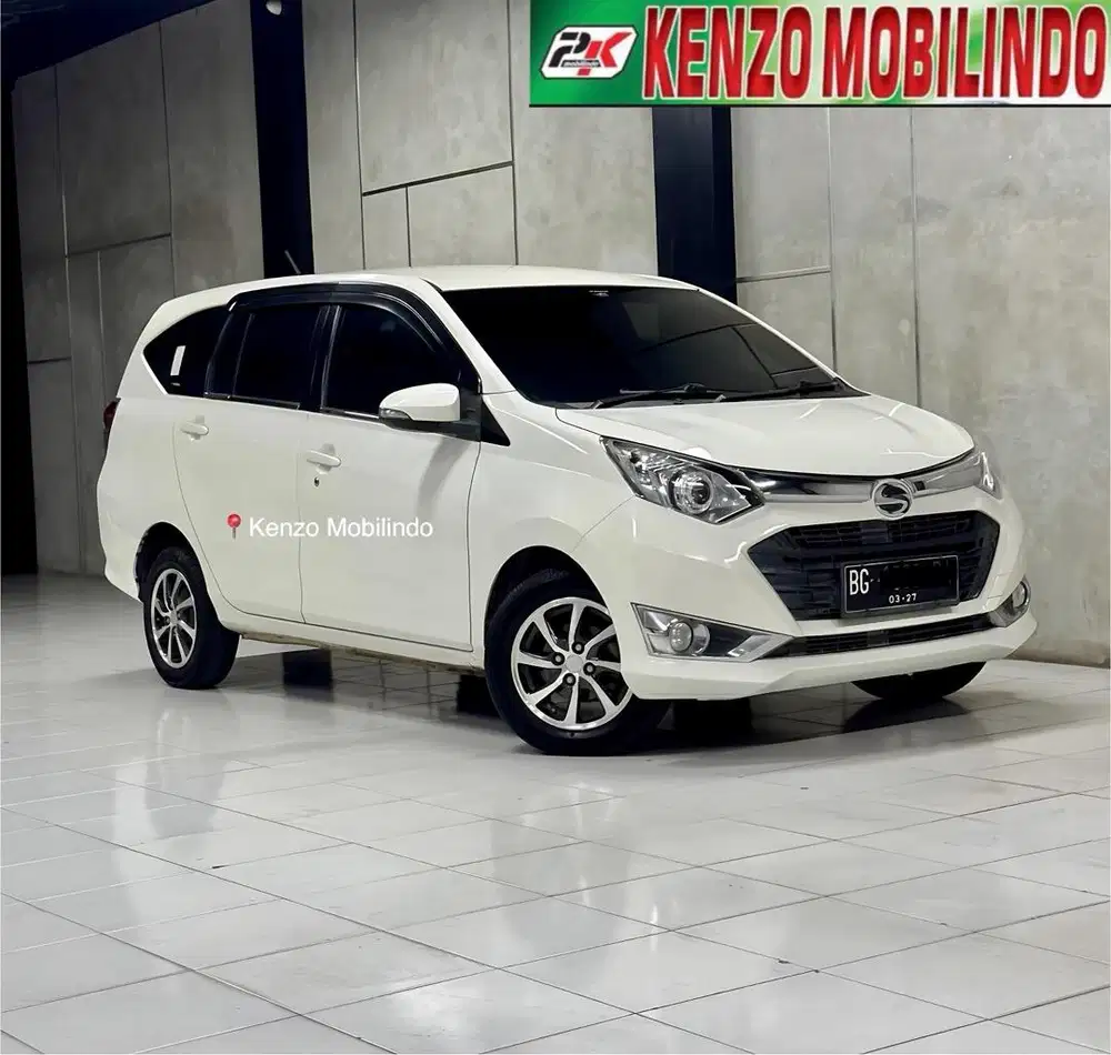 sigra 1,2 R AT 2017/2018 putih,tgn 1 km 68rb seperti baru dp 20jt