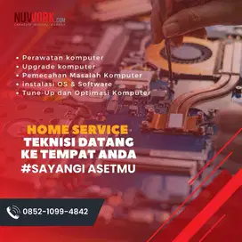 Service maintenance upgrade laptop komputer pc notebook