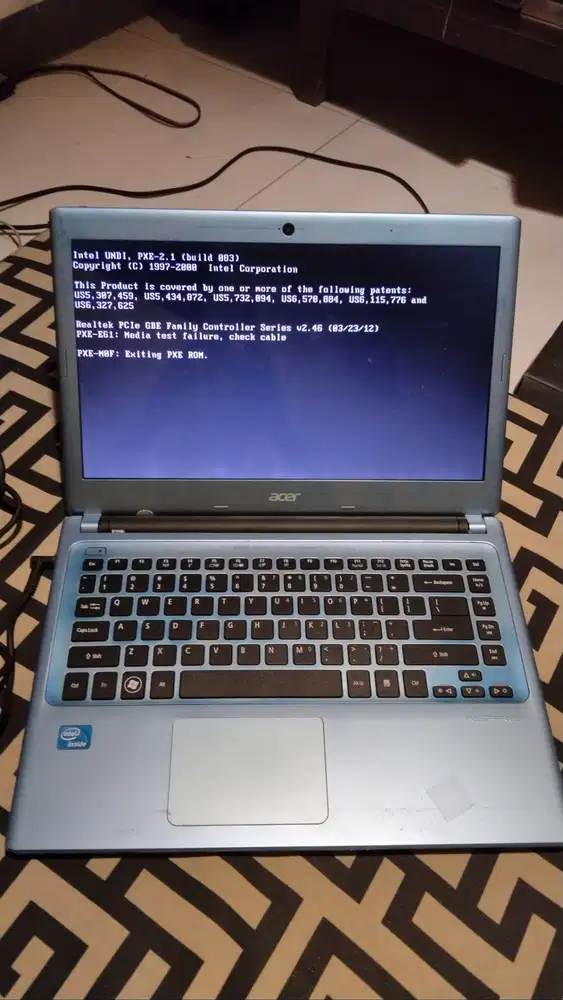 Laptop Acer Restart