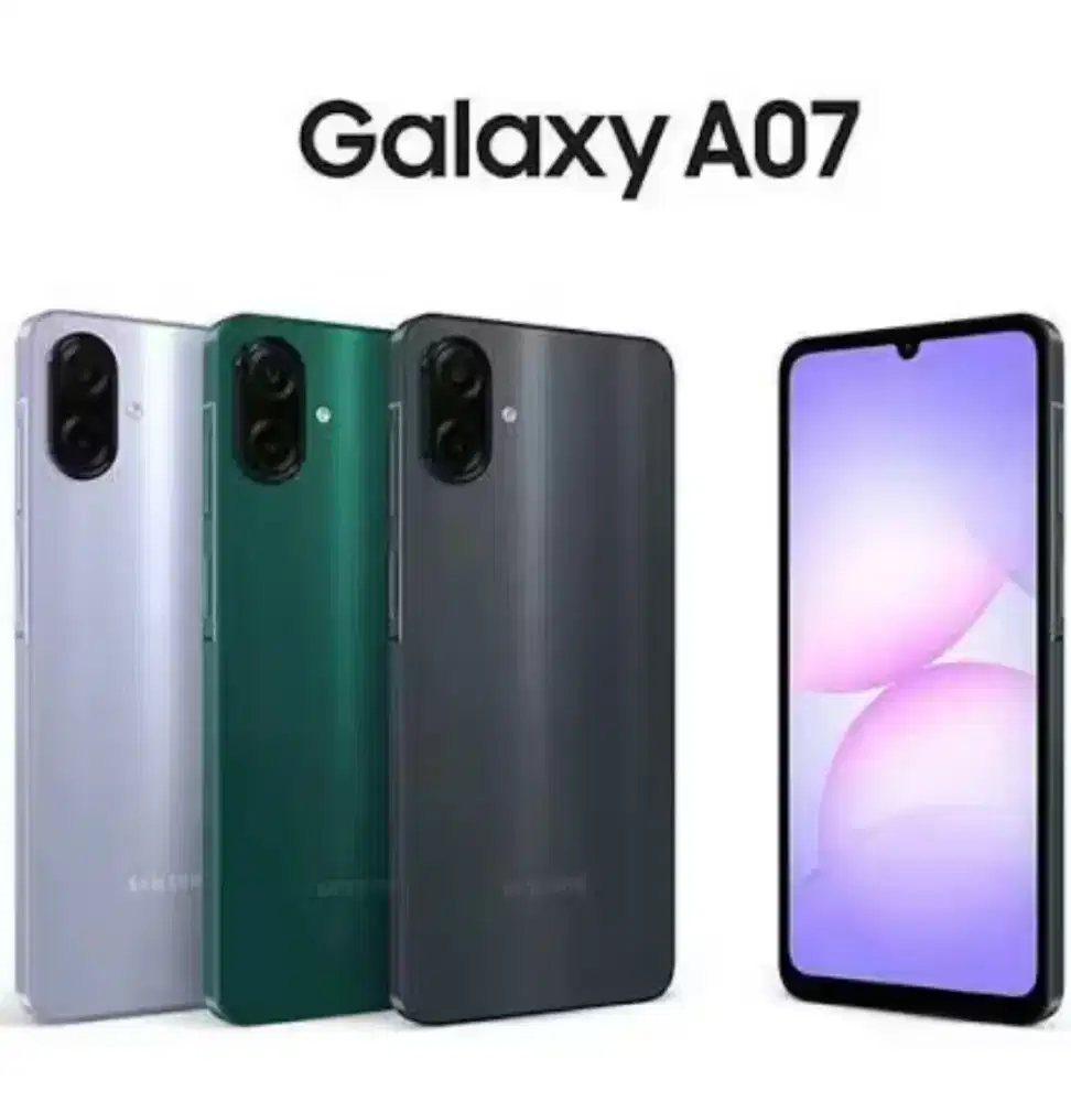 SAMSUNG GALAXY A07 4+4/128GB FREE TRAVEL ADAPTER 25W