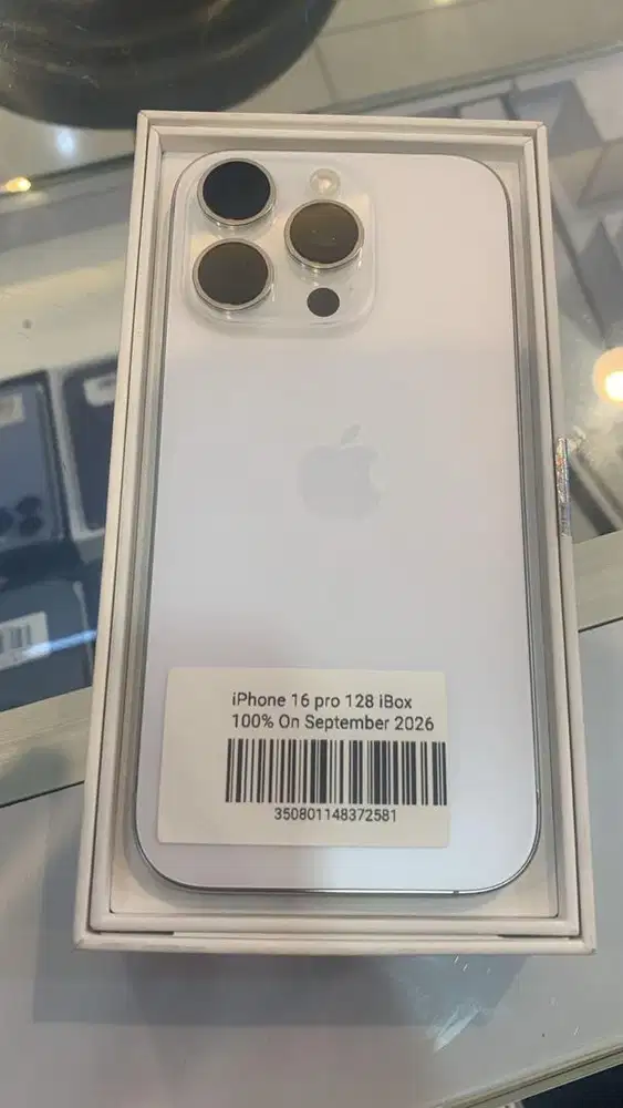 Iphone 16 Pro 128 second rasa baru