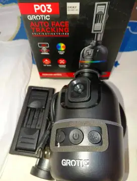 Grotic auto face tracking stabilizer 360 with gesture P03,masih baru