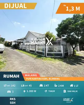 Dijual Rumah Siap Huni di Puri Kartika Asri Blimbing Kota Malang