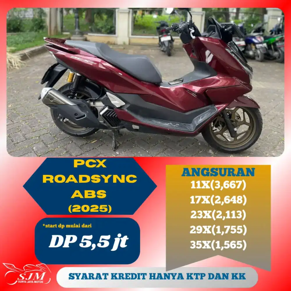PCX 160 ABS Roadsync 2025 Pajak Panjang