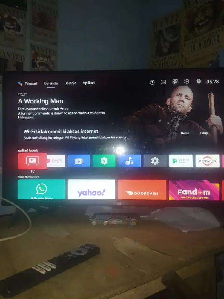 Di jual saja smart tv merk TCL