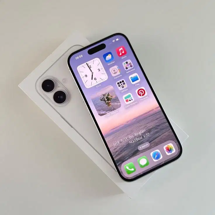 Iphone 16 128 GB White - Ibox