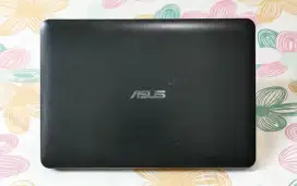 Asus X455Y slim AMD e1-7010 ram4 hdd500 batre awet siap pakai