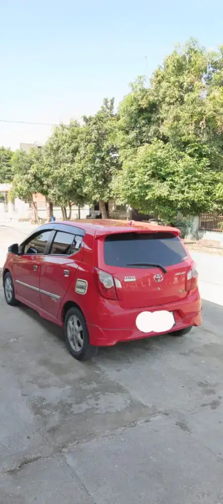 Dijual murah AGYA TRD 2016 MATIC a/n pribadi km 52 rb plat T karawang