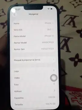 Iphone 13 128gb ex ibox PA/A ( baca deskripsi)