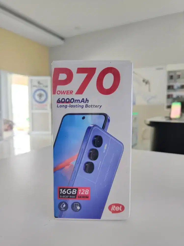 promo itel p70 8+8/128gb bergaransi resmi