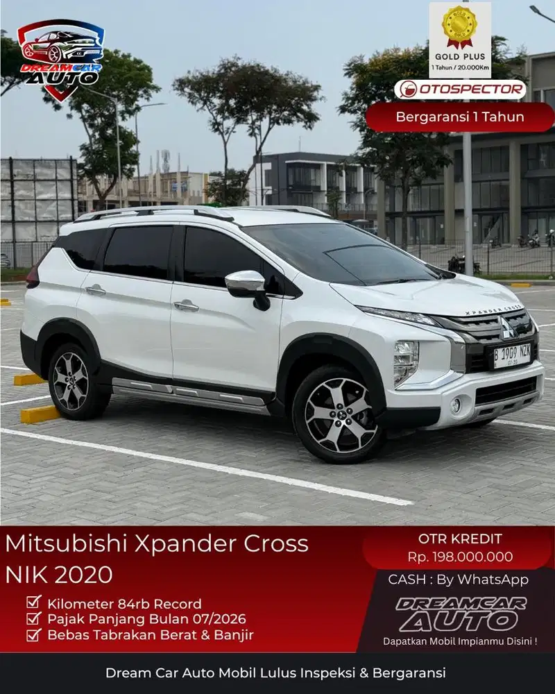[ Record ] Mistubishi Xpander Cross 1.5 premium Putih non Ultimate GLS